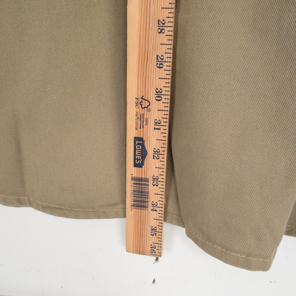 RASCO FR Flame Resistant Work Shirt 4XL Long Khaki Duck Two Tone Workwear - Picture 16 of 16